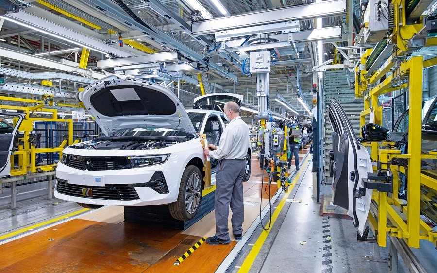 Opel Astra Produktion Ruesselsheim