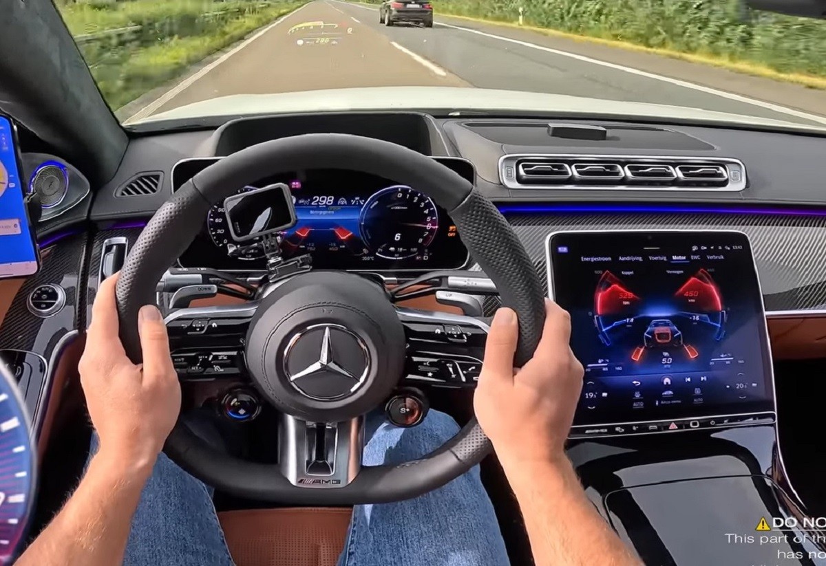 Mercedes-AMG S 63 E Performance i prezentacija moći 802 KS na Autobahnu! 1