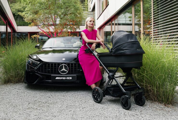 Mercedes-Benz misli i na roditelje, predstavili dječja kolica u AMG stilu 34