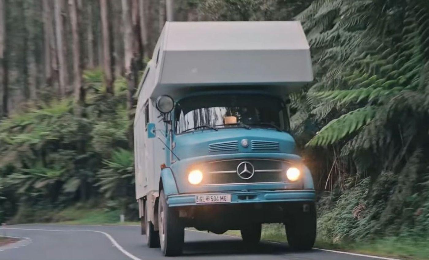 Mercedes Family truck camper