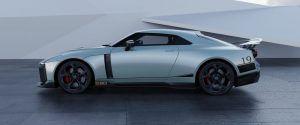 Nissan GT R by Italdesign production rendering Mint SIDE
