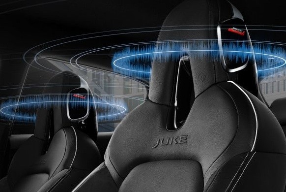 Nissan Juke Bose zvučnici sjedalo