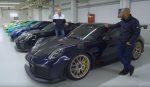 Porsche GT garage  Chris Harris