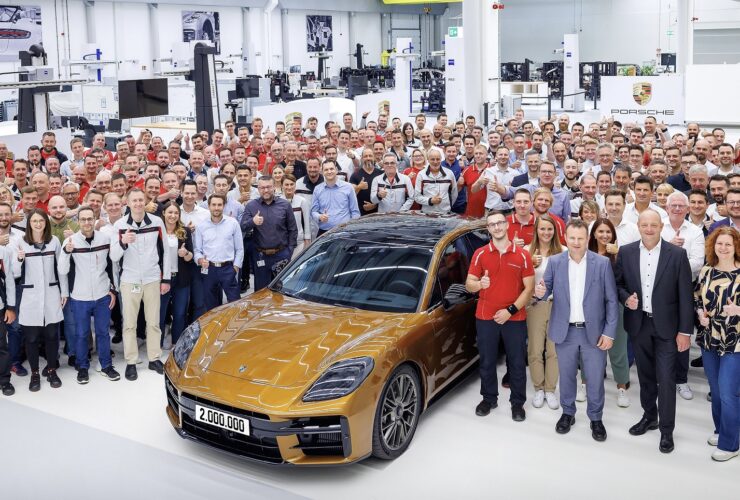 Porsche u Leipzigu slavi 2 milijuna proizvedenih vozila, Panamera posebno pridonijela uspijehu 30