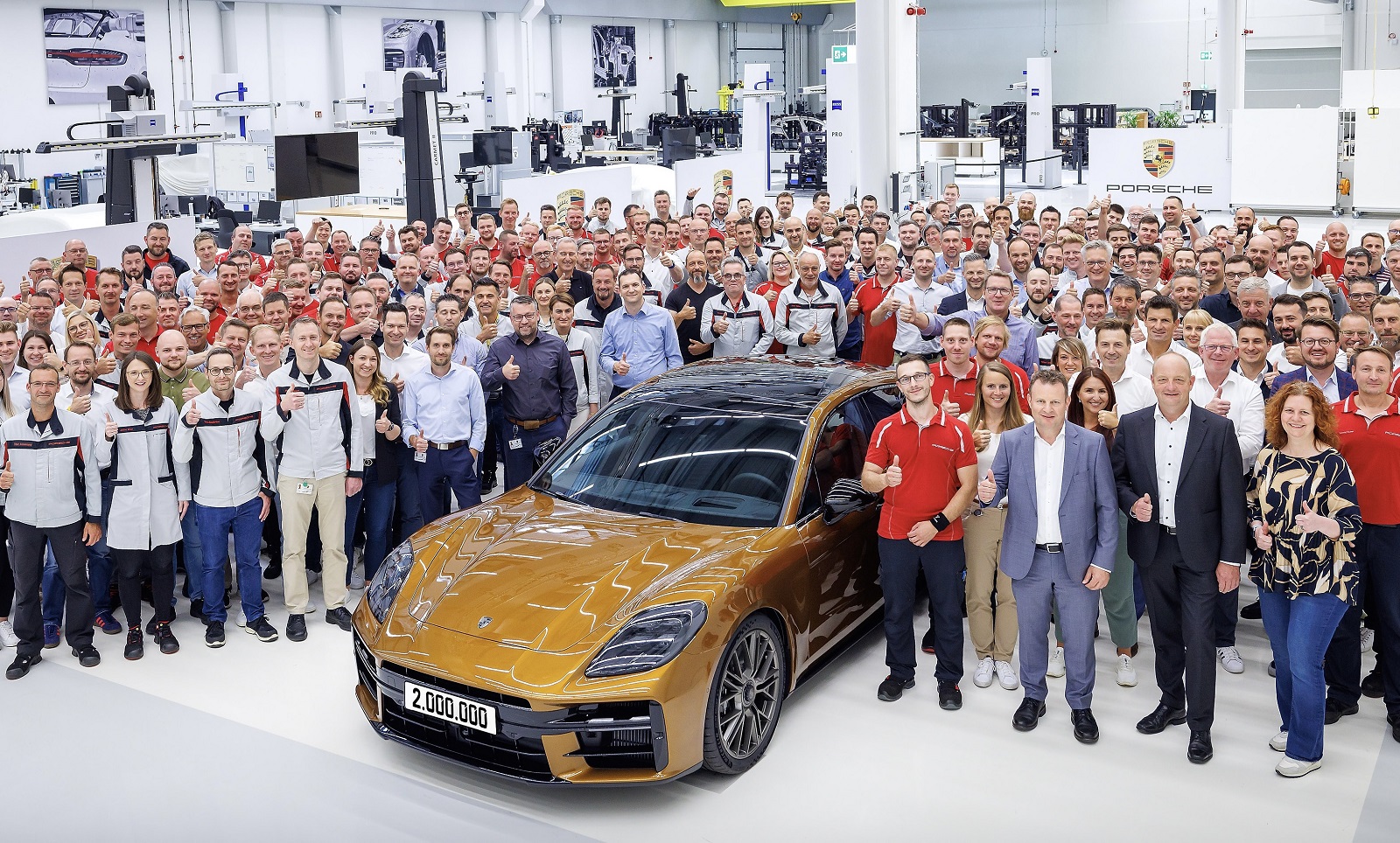 Porsche u Leipzigu slavi 2 milijuna proizvedenih vozila, Panamera posebno pridonijela uspijehu 25