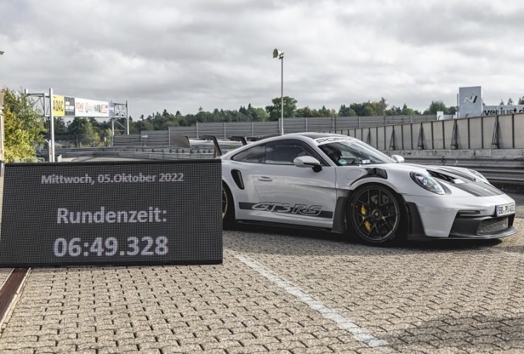 Porsche GT RS rekord Ring