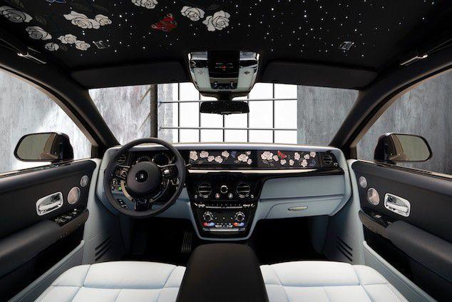 Rolls Royce Rose Phantom  Interior Front Main Base   copy  edit