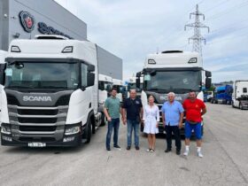 Dva tegljača Scania R 450 idu za Lipik u službu Straga transa! 30
