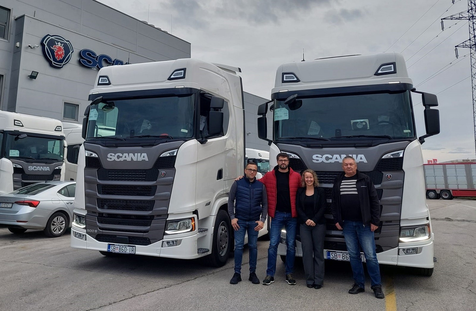Nova isporuka dva tegljača, Scania 500 S ide u službu Altea d.o.o. 1