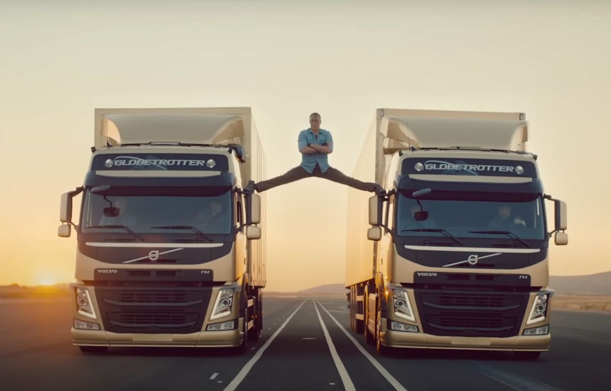 10 godina od legendarne reklame, Volvo FM i Jean-Claude Van Damme zajedno u egzibiciji 1
