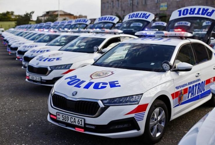 škoda policija armenija